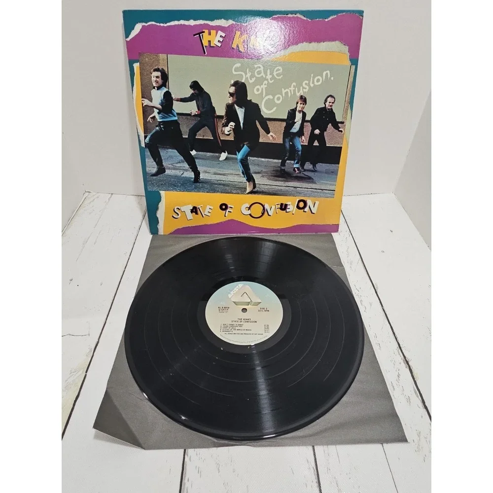 The Kinks - State Of Confusion LP Vinyl Record Pop Rock Ex / Ex Condition - Picture 11 of 14